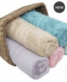 Πετσέτα χεριών (30Χ50) MODAL 1 BEIGE, ANNA RISKA Πετσέτες Mπάνιου