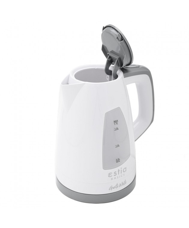 ΒΡΑΣΤΗΡΑΣ GUSTO WHITE  ΠΛΑΣΤΙΚΟΣ 2200w 1.7lt ΛΕΥΚΟΣ 06-11932, ESTIA ΟΙΚΙΑΚΑ