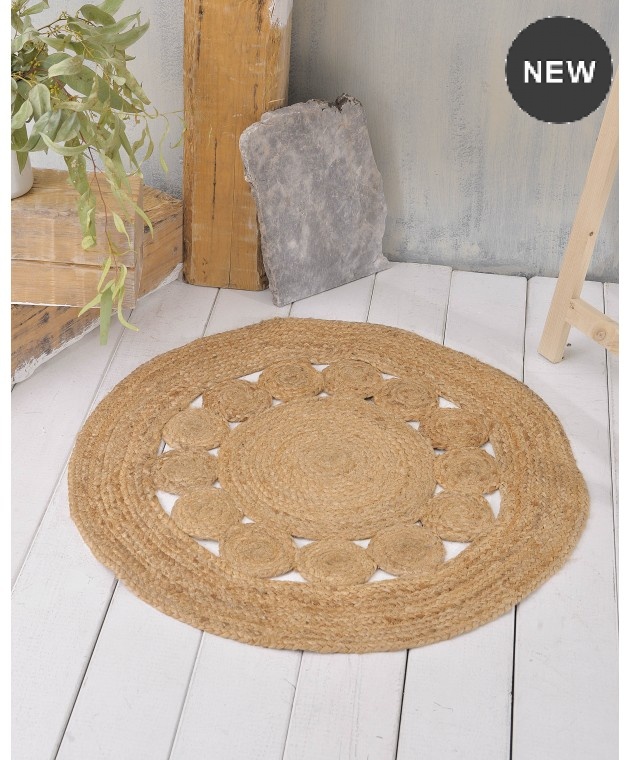 Χαλί ροτόντα (70cm) INDIANA, RYTHMOS HOME Μοντέρνα Χαλιά