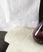 Σετ πετσέτες νυφικές 3 τεμ. SHIRAZ WHITE, RYTHMOS HOME ΥΠΝΟΔΩΜΑΤΙΟ