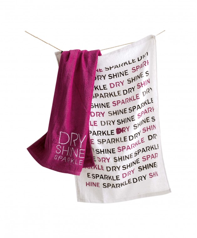 Σετ πετσέτες κουζίνας 2 τεμ. SPARKLE, RYTHMOS HOME