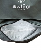 ΚΑΡΟΤΣΙ ΛΑΙΚΗΣ ECOMAX ΥΦΑΣΜΑΤΙΝΟ 40lt ΓΚΡΙ 04-9397, ESTIA Καροτσάκια Λαϊκής