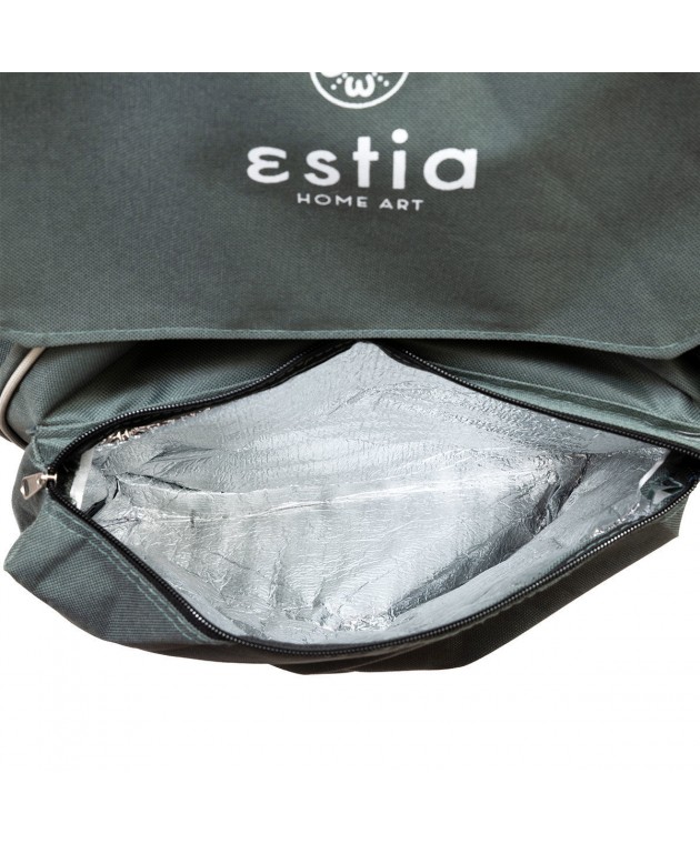 ΚΑΡΟΤΣΙ ΛΑΙΚΗΣ ECOMAX ΥΦΑΣΜΑΤΙΝΟ 40lt ΓΚΡΙ 04-9397, ESTIA Καροτσάκια Λαϊκής