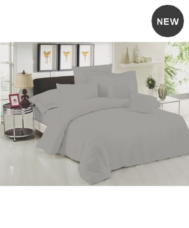 Σετ σεντόνια μονά (170Χ270) DYED DARK GREY, LE BLANC  Σεντόνια Μονά