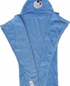 Κουβέρτα fleece αγκαλιάς με κουκούλα (76Χ102) DES. 81, VIOPROS Προίκα Μωρού