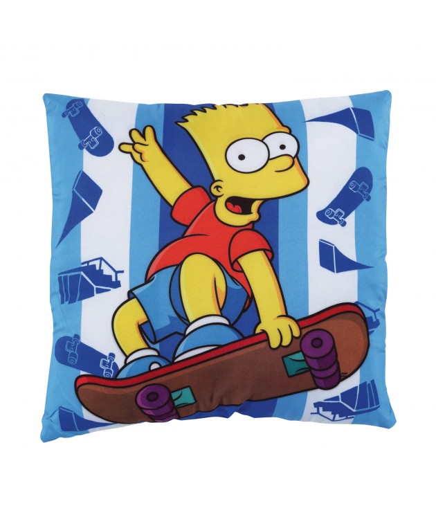 ΜΑΞΙΛΑΡΙ ΦΙΓΟΥΡΑΣ (40Χ40) THE SIMPSONS BART 5513 , DAS HOME Παιδικά Διακοσμητικά Μαξιλάρια