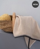 Σετ πετσέτες μπάνιου 3 τεμ. BROOKLYN BEIGE, PALAMAIKI  Σετ πετσέτες Mπάνιου