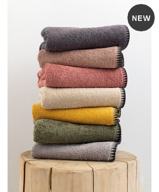 Πετσέτα χεριών (30Χ50) BROOKLYN OLIVE, PALAMAIKI  Πετσέτες Mπάνιου