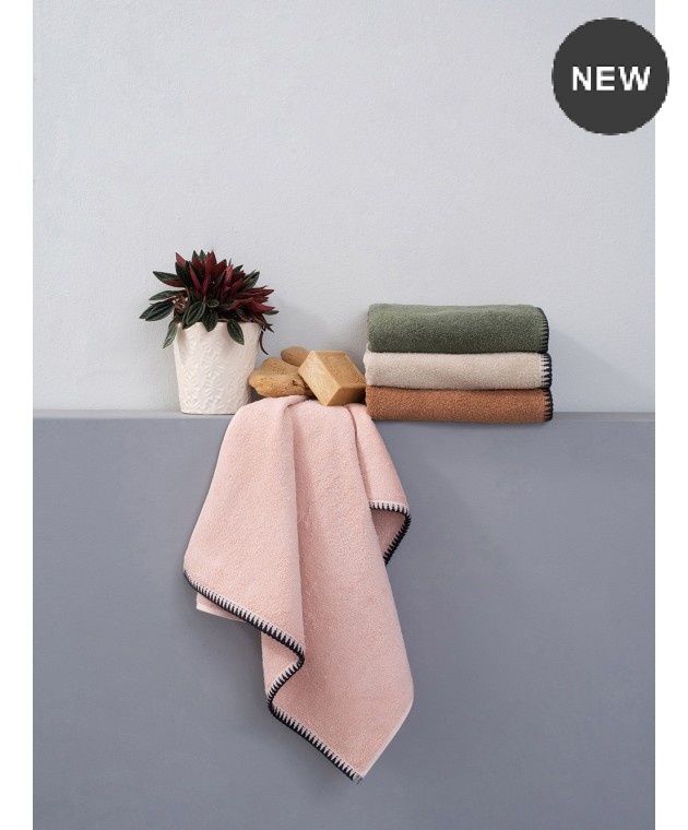 Πετσέτα προσώπου (50Χ90) BROOKLYN TAN, PALAMAIKI  Πετσέτες Mπάνιου