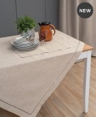 Τραπεζομάντηλο (140Χ220) LIANA PINK, PALAMAIKI Τραπεζομάντηλα