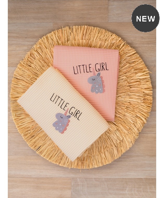 Κουβέρτα πικέ κούνιας (100Χ150) SUGAR BEIGE, PALAMAIKI  Πικέ Κουβέρτες