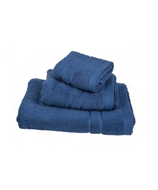 Πετσέτα Le Blanc Πεννιέ 600γρ/μ2 Blue Χειρός (40x60) Πετσέτες Mπάνιου