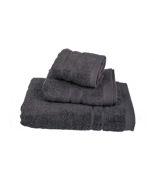 Πετσέτα Le Blanc Πεννιέ 600γρ/μ2 Grey Χειρός (40x60) Πετσέτες Mπάνιου