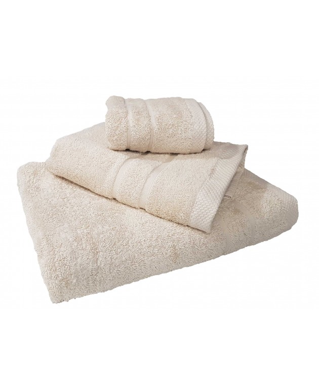 Πετσέτα Le Blanc Πεννιέ 600γρ/μ2 Beige Προσώπου 50x95 Πετσέτες Mπάνιου