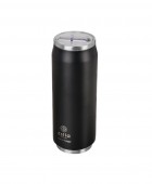 ESTIA ΘΕΡΜΟΣ TRAVEL CUP SAVE THE AEGEAN 500ml MATTE BLACK 01-7843, ESTIA ΟΙΚΙΑΚΑ