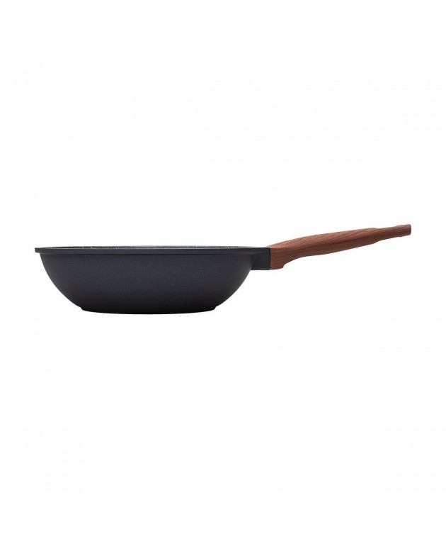 ESTIA ΓΟΥΟΚ STONE ΑΝΤΙΚΟΛΛΗΤΙΚΟ XYTOY ΑΛΟΥΜΙΝΙΟΥ (28x11cm) 01-1223, ESTIA Τηγάνια