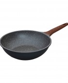 ESTIA ΓΟΥΟΚ STONE ΑΝΤΙΚΟΛΛΗΤΙΚΟ XYTOY ΑΛΟΥΜΙΝΙΟΥ (28x11cm) 01-1223, ESTIA Τηγάνια