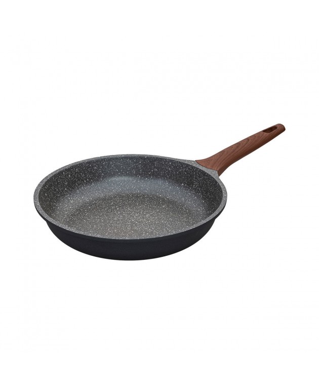 ESTIA ΤΗΓΑΝΙ STONE ΑΝΤΙΚΟΛΛΗΤΙΚΟ ΧΥΤΟΥ ΑΛΟΥΜΙΝΙΟΥ (28cm) 01-1193, ESTIA Τηγάνια