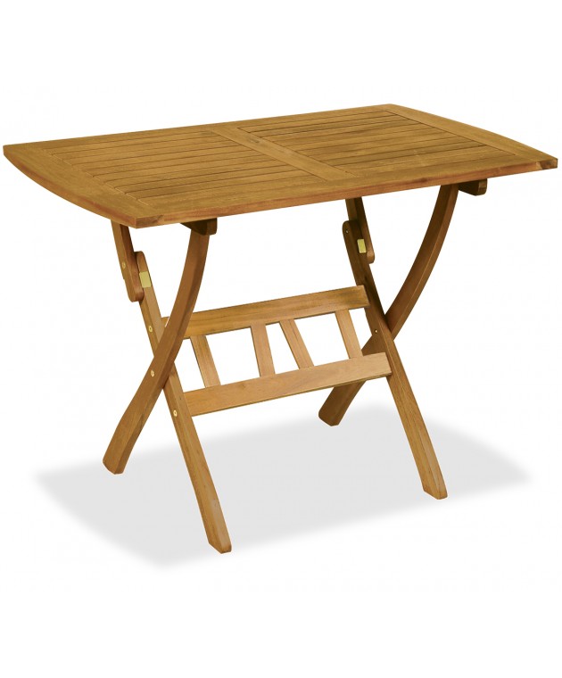 Ξύλινο ,Παραλ/μο Πτυσσόμενο Τραπέζι Acacia (150 x 85cm) BIM 15F/8F AC, LIANOS Ξύλινα