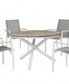 LOUIS Τραπεζαρία Αλουμινίου ,Σέτ 5 Τεμαχίων 223880, LIANOS Σετ Έπιπλα Κήπου