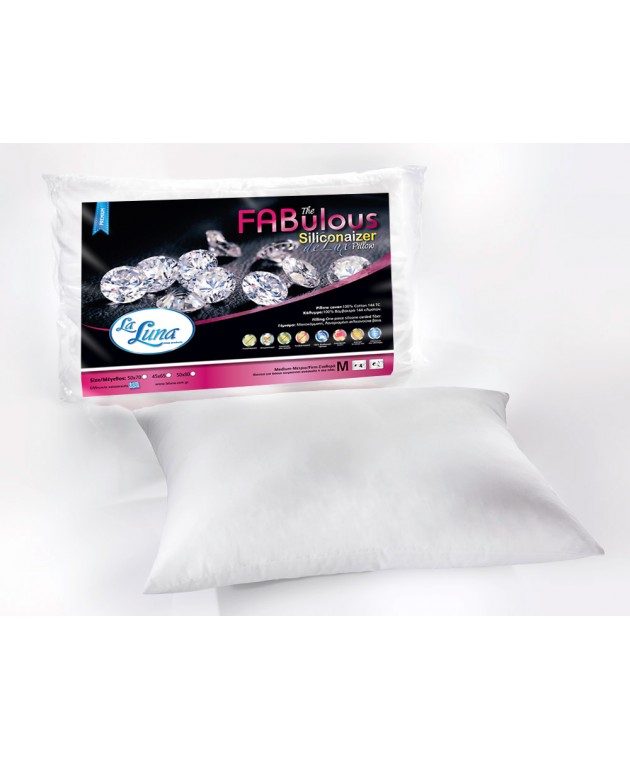 Μαξιλάρι ύπνου THE FABULOUS SILICONAIZER DE LUX (50Χ70), LA LUNA Παιδικά Μαξιλάρια Υπνου