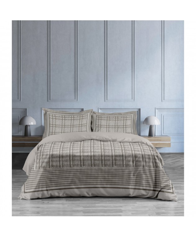 ΣΕΤ ΠΑΠΛ/ΘΗΚΗ (240x260cm 2*50x70cm) APERITO 100% COT/SATIN DP 240TC, MAKIS TSELIOS Παπλωματοθήκες Υπέρδιπλες