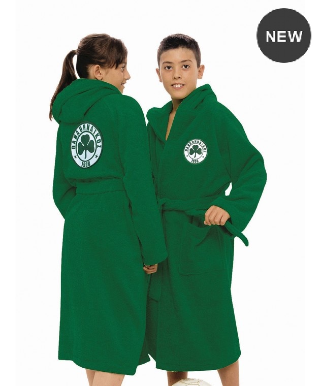 Μπουρνούζι παιδικό (8-10) UNISEX FC PANATHINAIKOS YOUNG, PALAMAIKI Παιδικά Μπουρνούζια