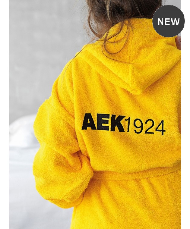Μπουρνούζι (XXL) UNISEX 1924 AEK ADULTS, PALAMAIKI Μπουρνούζια