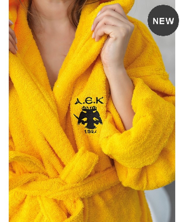 Μπουρνούζι (XXL) UNISEX 1924 AEK ADULTS, PALAMAIKI Μπουρνούζια