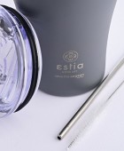 ESTIA ΘΕΡΜΟΣ COFFEE MUG SAVE THE AEGEAN 350ml FJORD GREY 01-12441, ESTIA ΟΙΚΙΑΚΑ