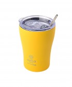ESTIA ΘΕΡΜΟΣ COFFEE MUG SAVE THE AEGEAN 350ml PINEAPPLE YELLOW 01-12458, ESTIA ΟΙΚΙΑΚΑ