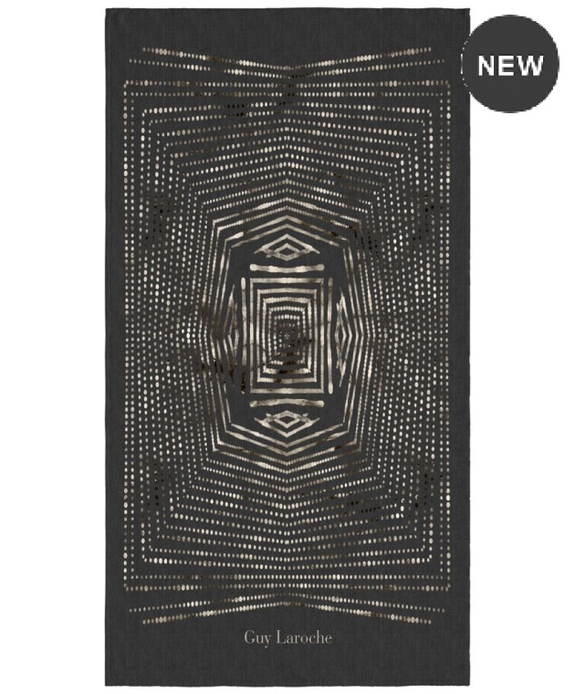 Πετσέτα θαλάσσης (100X180) 2201 ANTHRACITE, GUY LAROCHE Πετσέτες Θαλάσσης Ενηλίκων