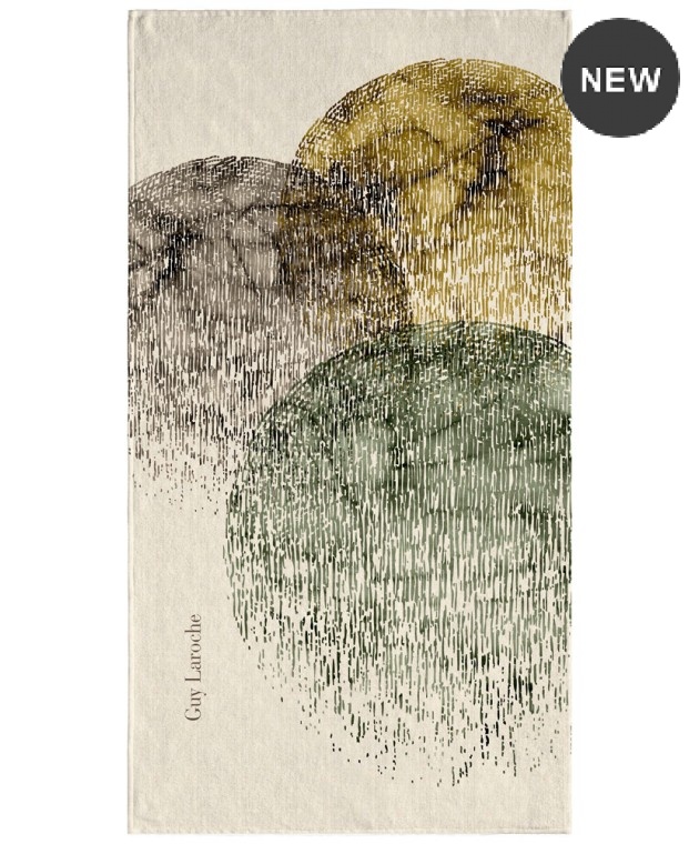 Πετσέτα θαλάσσης (100X180) 2204 NATURAL, GUY LAROCHE Πετσέτες Θαλάσσης Ενηλίκων