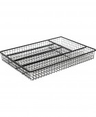 ESTIA ΘΗΚΗ ΣΥΡΤΑΡΙΟΥ ΜΕΤΑΛΛΙΚΗ 36x26cm ΜΑΥΡΗ 01-5658, ESTIA Gadgets Κουζίνας