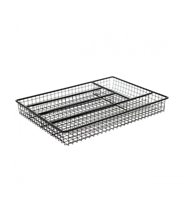 ESTIA ΘΗΚΗ ΣΥΡΤΑΡΙΟΥ ΜΕΤΑΛΛΙΚΗ 36x26cm ΜΑΥΡΗ 01-5658, ESTIA Gadgets Κουζίνας