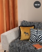 Κουρτίνα με τρουκς (140Χ260) CYRIL GOLD, PALAMAIKI Κουρτίνες Έτοιμες Ραμμένες