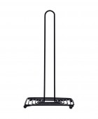 ESTIA ΒΑΣΗ ΓΙΑ ΡΟΛΟ ΚΟΥΖΙΝΑΣ METAL BLACK ΜΕΤΑΛΛΙΚΗ 30x15.5cm ΜΑΥΡΗ 01-1339 Gadgets Κουζίνας