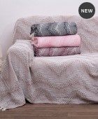 Ριχτάρι τριθέσιου (175Χ280) 3045 ΡΟΖ, VIOPROS Ριχτάρια Καλοκαιρινά