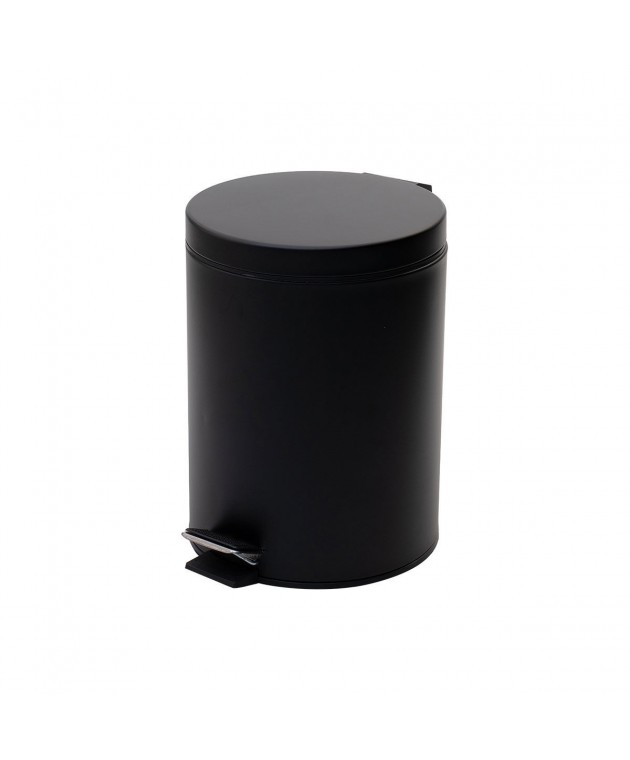 Κάδος απορριμμάτων CLASSIC MAT BLACK 02-3791 (5L), ESTIA Καλάθια Αποριμμάτων