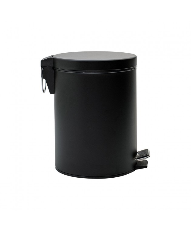Κάδος απορριμμάτων CLASSIC MAT BLACK 02-3791 (5L), ESTIA Καλάθια Αποριμμάτων