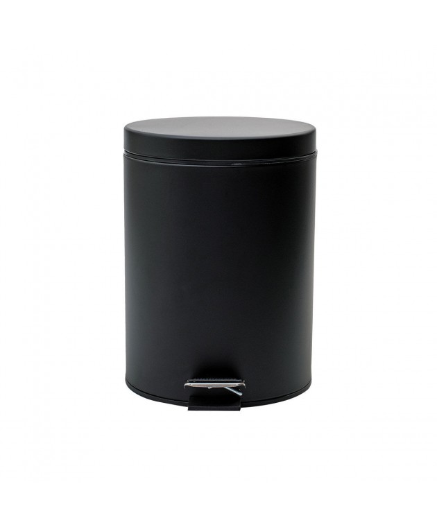 Κάδος απορριμμάτων CLASSIC MAT BLACK 02-3791 (5L), ESTIA Καλάθια Αποριμμάτων