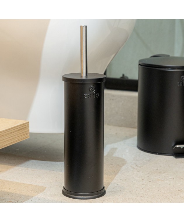 ΠΙΓΚΑΛ CLASSIC ΑΝΟΞΕΙΔΩΤΟ ΜΕ ΠΛΑΣΤΙΚΟ ΔΟΧΕΙΟ 23cm ΜΑT ΜΑΥΡΟ