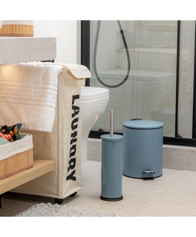 ΠΙΓΚΑΛ CLASSIC ΑΝΟΞΕΙΔΩΤΟ ΜΕ ΠΛΑΣΤΙΚΟ ΔΟΧΕΙΟ 23cm ΜΑT ΜΠΛΕ