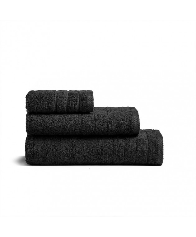 ΠΕΤΣΕΤΑ ΜΠΑΝΙΟΥ FRESCA BLACK (70Χ140) Πετσέτες Mπάνιου