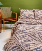 ΠΑΠΛΩΜΑΤΟΘΗΚΗ ΦΑΝΕΛΕΝΙΑ ΜΟΝΗ SHIVA BEIGE (165Χ245) Παπλωματοθήκες  Μονές Φανελένιες