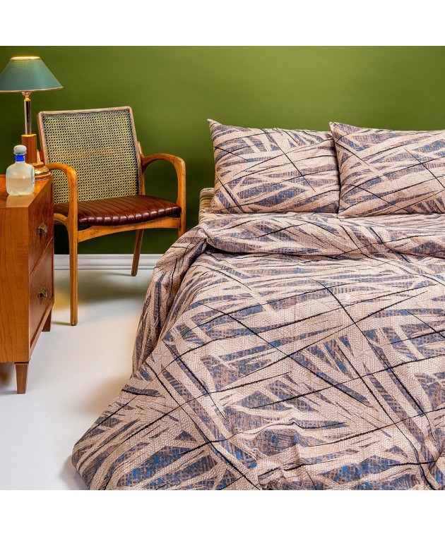 ΠΑΠΛΩΜΑΤΟΘΗΚΗ ΦΑΝΕΛΕΝΙΑ ΜΟΝΗ SHIVA BEIGE (165Χ245) Παπλωματοθήκες  Μονές Φανελένιες