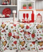 DAS HOME CHRISTMAS ΤΡΑΠΕΖΟΜΑΝΤΗΛΟ 140Χ180 0624 Τραπεζομάντηλα Χριστουγεννιάτικα