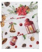 DAS HOME CHRISTMAS ΤΡΑΠΕΖΟΜΑΝΤΗΛΟ 140Χ180 0624 Τραπεζομάντηλα Χριστουγεννιάτικα