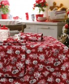 DAS HOME CHRISTMAS ΤΡΑΠΕΖΟΜΑΝΤΗΛΟ 140Χ180 0626 Τραπεζομάντηλα Χριστουγεννιάτικα