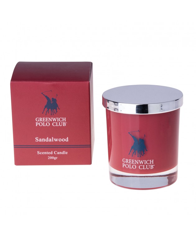 GREENWICH POLO CLUB ΑΡΩΜΑΤΙΚΟ ΚΕΡΙ SANDALWOOD 3003 Κεριά